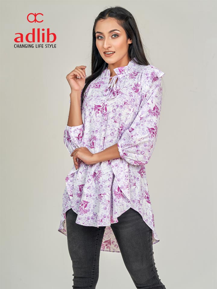 Off White Short Tops