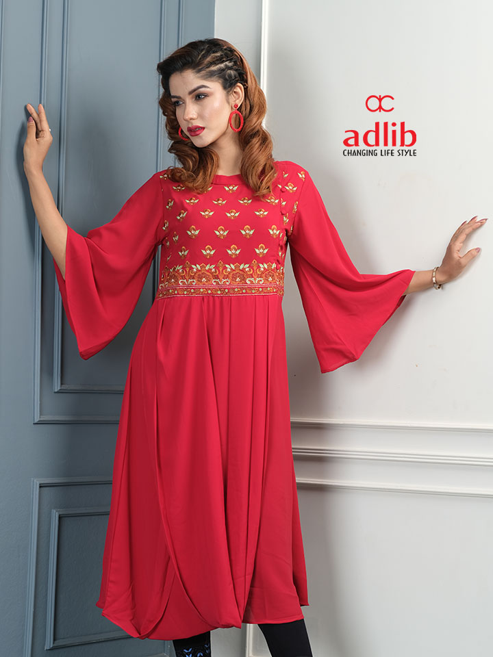 Red Kurti