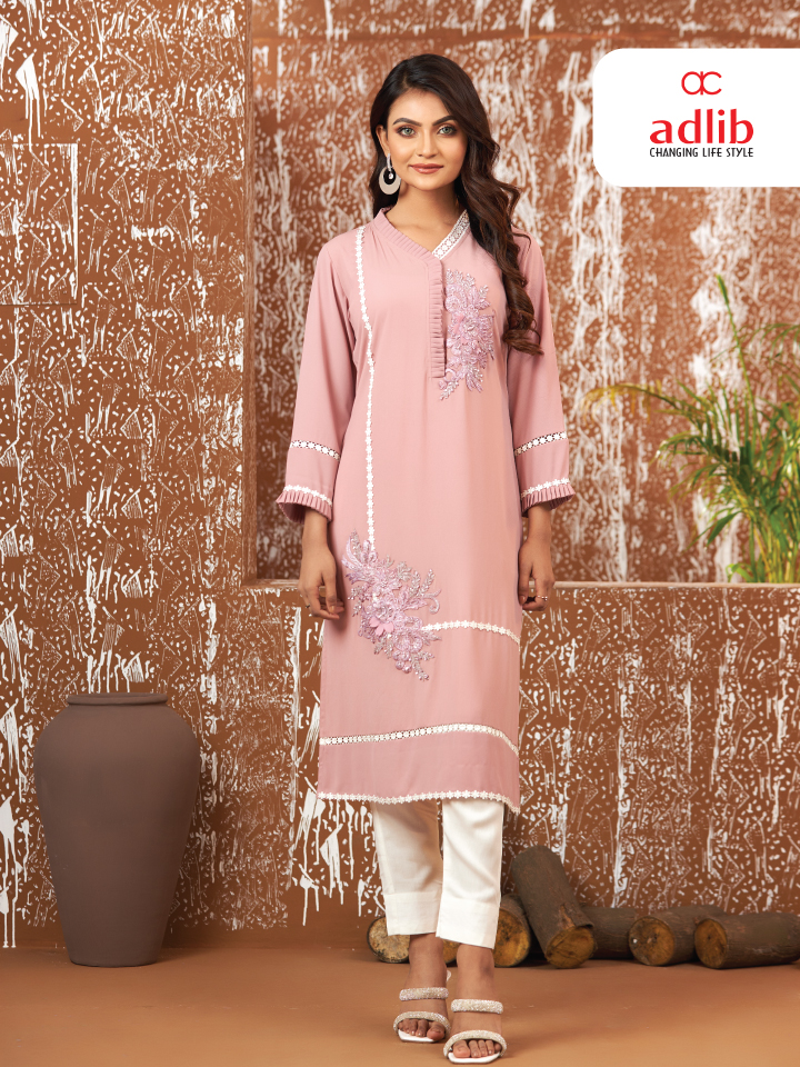 Onion Color Kurti