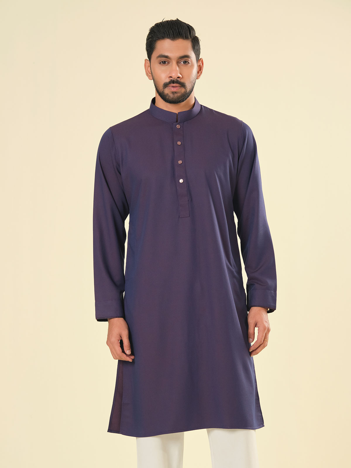 Casual Panjabi Purple