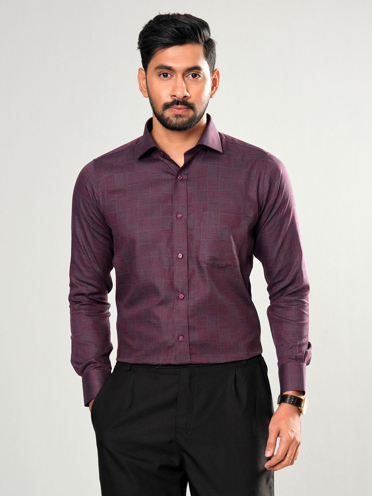 adlib Premium Shirt Maroon