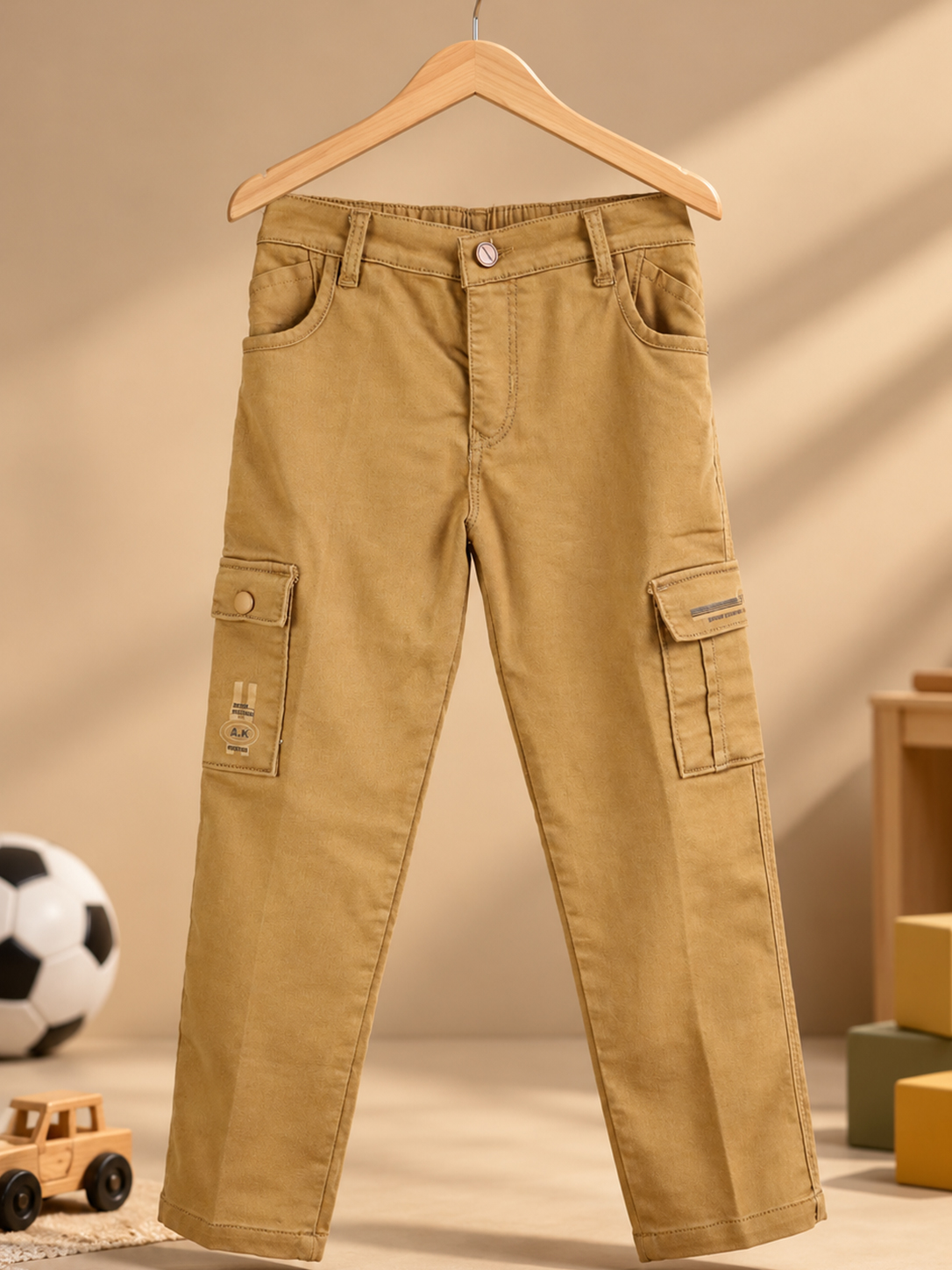 Boys Branded Cotton Pant