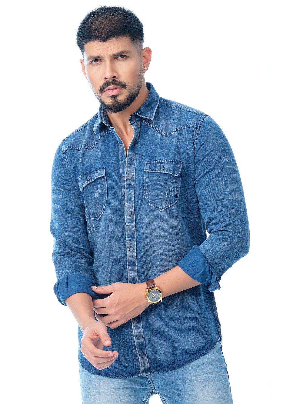 Denim Shirt Blue