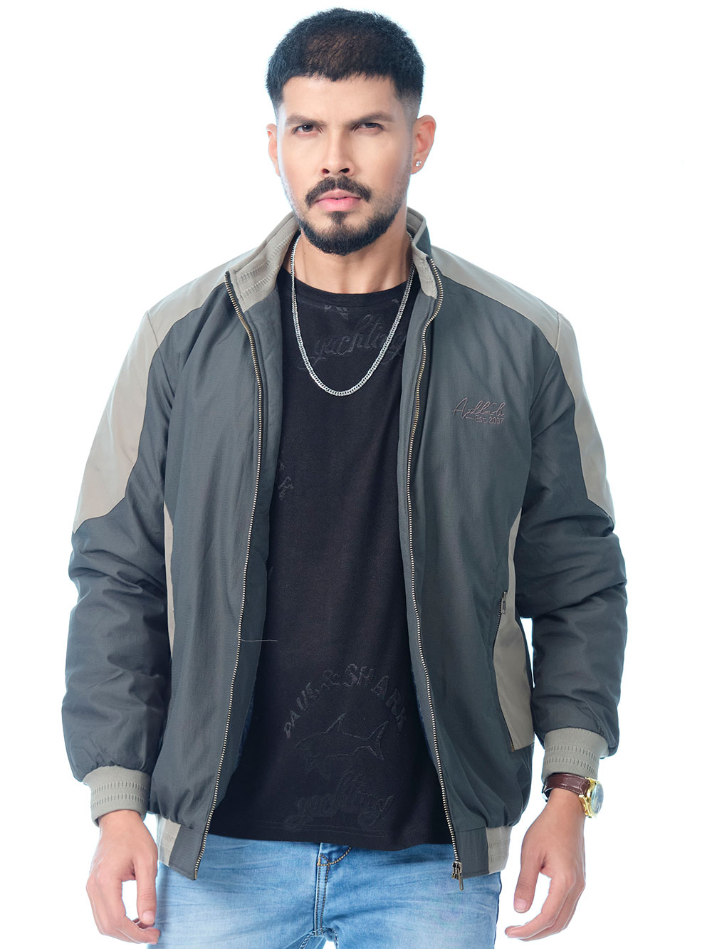 Mens Jacket botel green